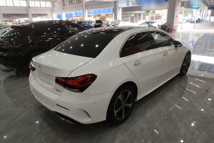 Used Mercedes-Benz A-Class 2022 Restyled A 200 L Sport Sedan Dynamic Version Rear Right 45 Deg