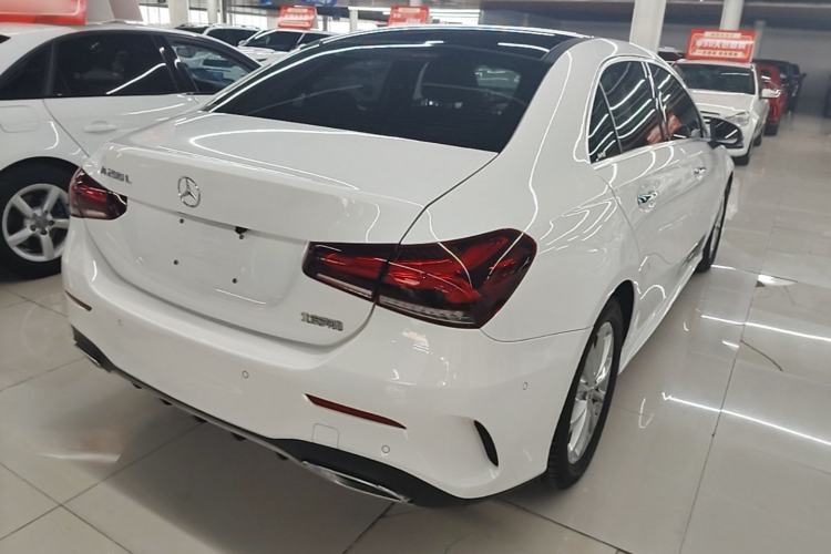 Used Mercedes-Benz A-Class 2022 Restyled A 200 L Sport Sedan Fashion Version Rear Right 45 Deg