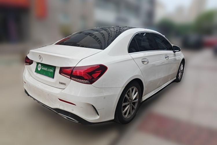 Used Mercedes-Benz A-Class 2022 Restyled A 200 L Sport Sedan Dynamic Version Rear Right 45 Deg