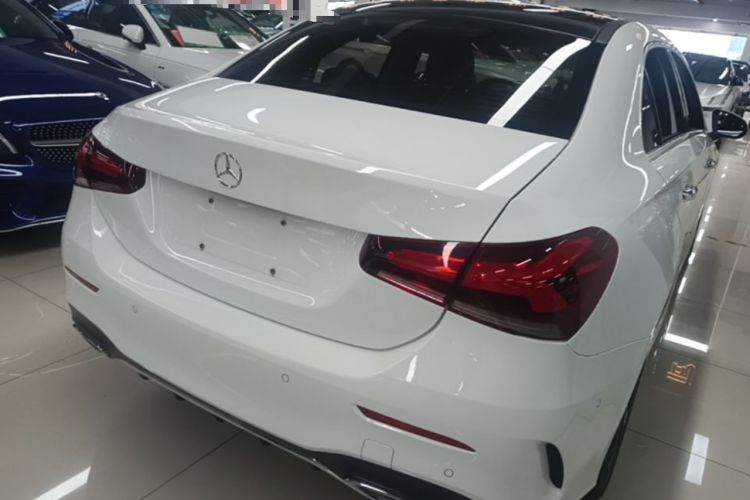 Used Mercedes-Benz A-Class 2022 Second Facelift A 200 L Sport Sedan Fashion Version Rear Right 45 Deg