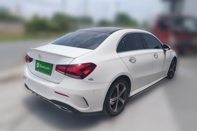 Used Mercedes-Benz A-Class 2022 Second Facelift A 200 L Sport Sedan Fashion Version Rear Right 45 Deg