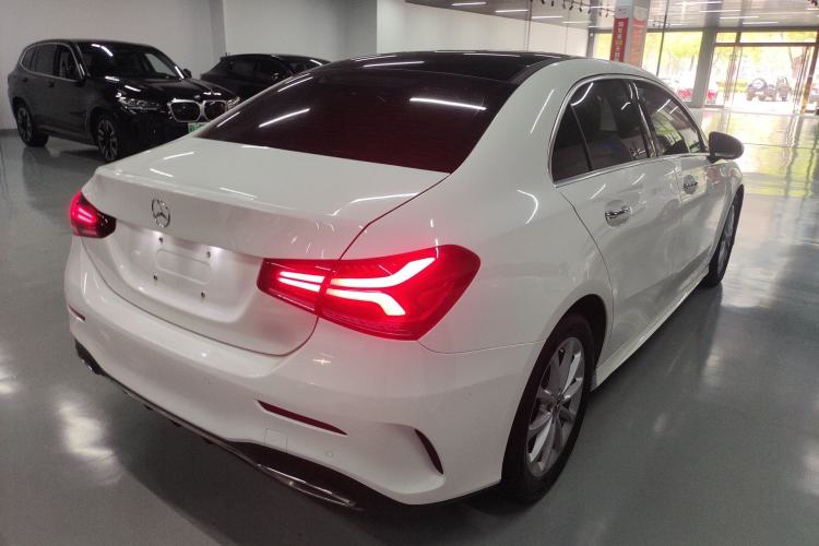 Used Mercedes-Benz A-Class 2022 Restyled A 200 L Sport Sedan Fashion Version Rear Right 45 Deg