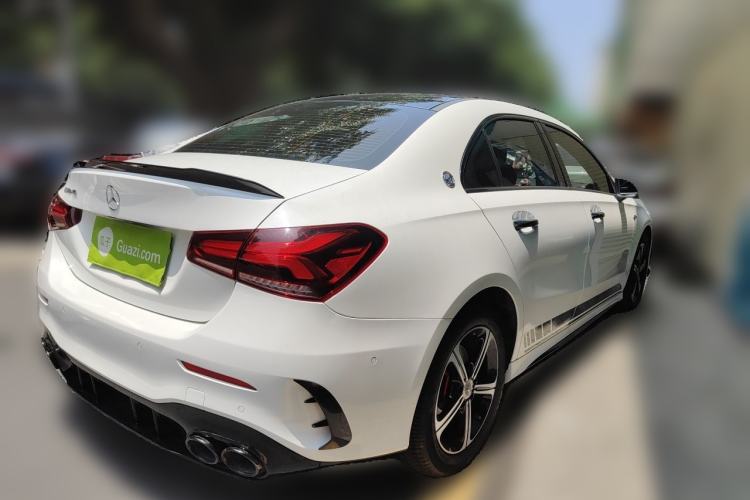 Used Mercedes-Benz A-Class 2022 Second Facelift A 200 L Sport Sedan Fashion Version Rear Right 45 Deg