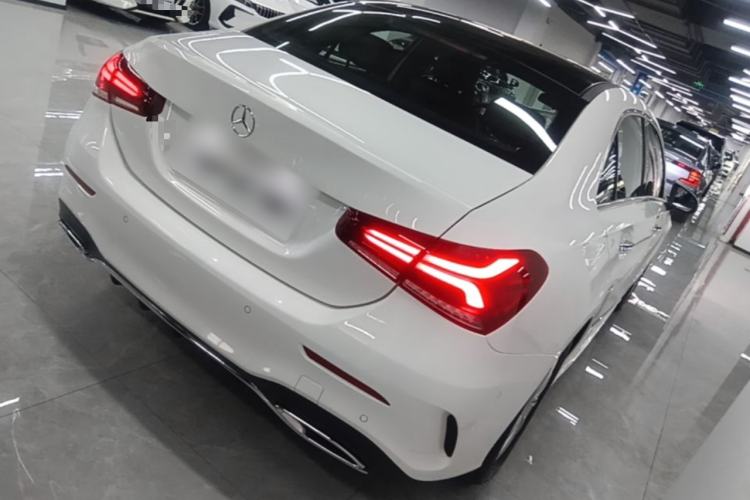 Used Mercedes-Benz A-Class 2022 Restyled A 200 L Sport Sedan Dynamic Version Rear Right 45 Deg