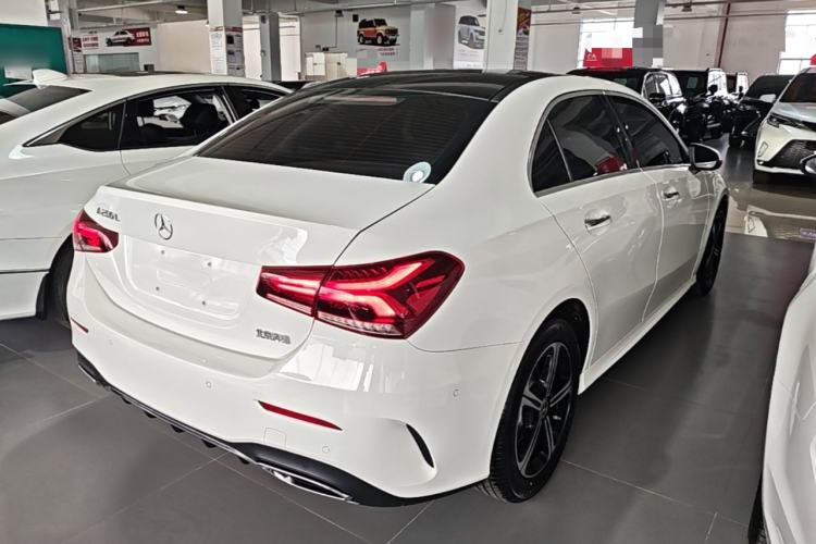 Used Mercedes-Benz A-Class 2022 Second Facelift A 200 L Sport Sedan Fashion Version Rear Right 45 Deg