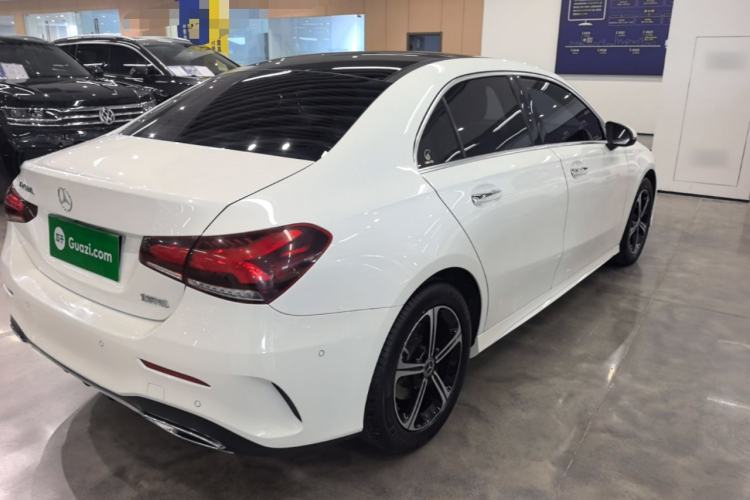 Used Mercedes-Benz A-Class 2022 Second Facelift A 200 L Sport Sedan Fashion Version Rear Right 45 Deg