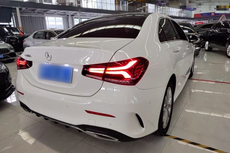 Used Mercedes-Benz A-Class 2022 Restyled A 200 L Sport Sedan Fashion Version Rear Right 45 Deg