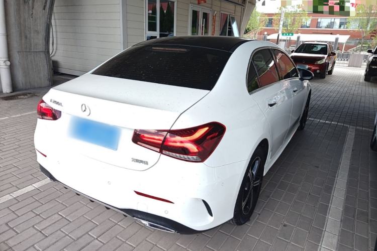 Used Mercedes-Benz A-Class 2022 Second Facelift A 200 L Sport Sedan Fashion Version Rear Right 45 Deg