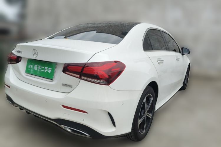 Used Mercedes-Benz A-Class 2022 Second Facelift A 200 L Sport Sedan Fashion Version Rear Right 45 Deg