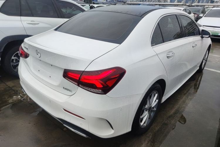 Used Mercedes-Benz A-Class 2022 Restyled A 200 L Sport Sedan Dynamic Version Rear Right 45 Deg