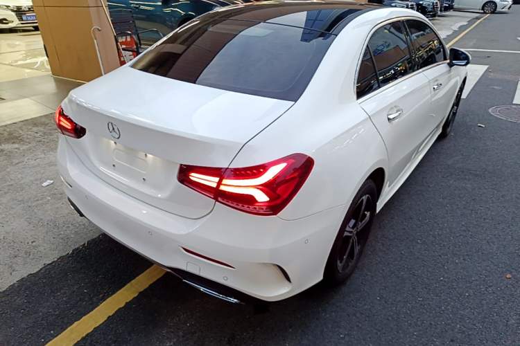 Used Mercedes-Benz A-Class 2022 Restyled A 200 L Sport Sedan Fashion Version Rear Right 45 Deg