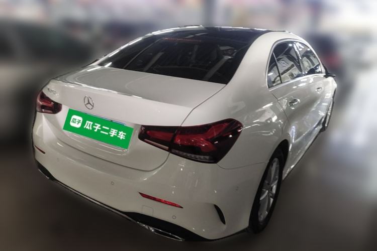 Used Mercedes-Benz A-Class 2022 Restyled A 200 L Sport Sedan Dynamic Version Rear Right 45 Deg