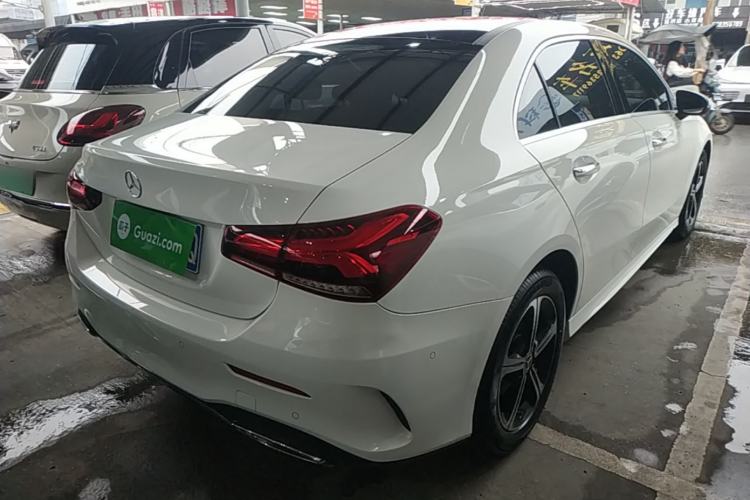 Used Mercedes-Benz A-Class 2022 Second Facelift A 200 L Sport Sedan Fashion Version Rear Right 45 Deg