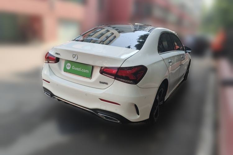 Used Mercedes-Benz A-Class 2022 Second Facelift A 200 L Sport Sedan Fashion Version Rear Right 45 Deg