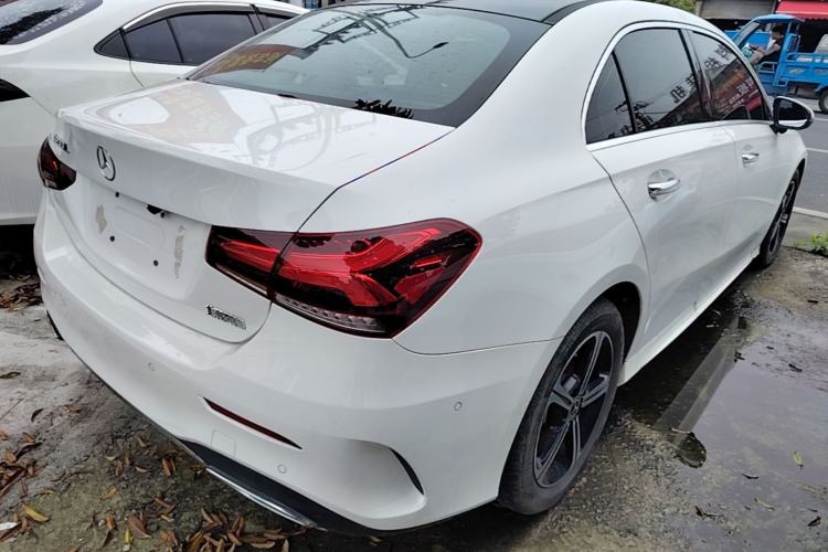 Used Mercedes-Benz A-Class 2022 Second Facelift A 200 L Sport Sedan Fashion Version Rear Right 45 Deg