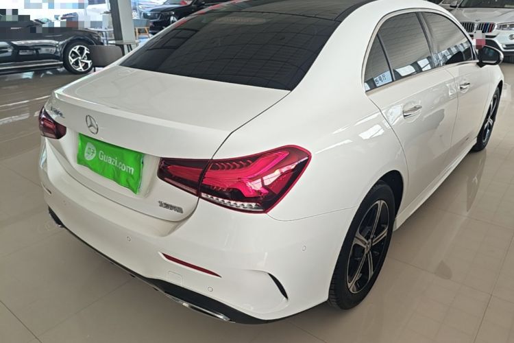 Used Mercedes-Benz A-Class 2022 Restyled A 200 L Sport Sedan Dynamic Version Rear Right 45 Deg