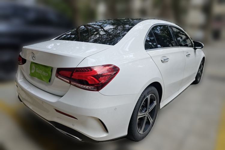 Used Mercedes-Benz A-Class 2022 Second Facelift A 200 L Sport Sedan Fashion Version Rear Right 45 Deg