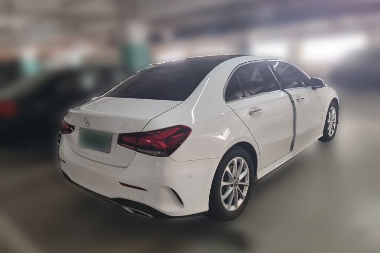 Used Mercedes-Benz A-Class 2022 Restyled A 200 L Sport Sedan Dynamic Version Rear Right 45 Deg
