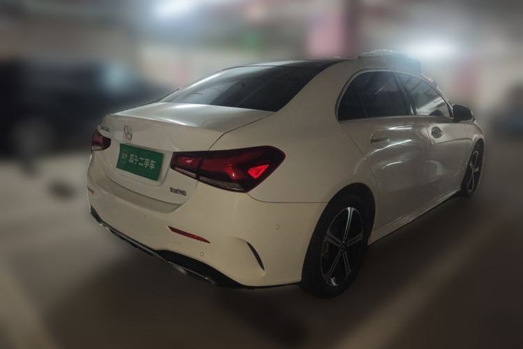 Used Mercedes-Benz A-Class 2022 Second Facelift A 200 L Sport Sedan Fashion Version Rear Right 45 Deg