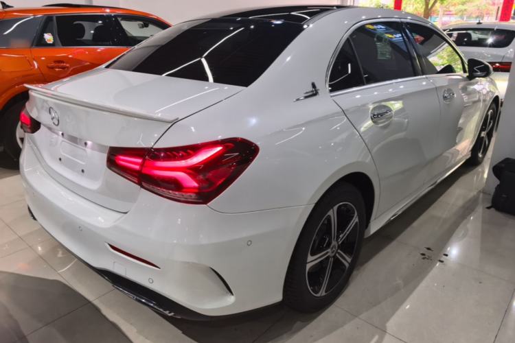 Used Mercedes-Benz A-Class 2022 Second Facelift A 200 L Sport Sedan Fashion Version Rear Right 45 Deg