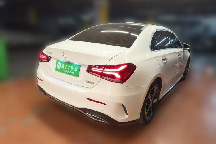 Used Mercedes-Benz A-Class 2022 Second Facelift A 200 L Sport Sedan Fashion Version Rear Right 45 Deg