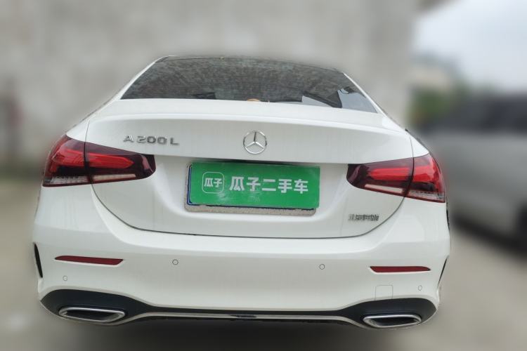 Used Mercedes-Benz A-Class 2022 Second Facelift A 200 L Sport Sedan Fashion Version Rear
