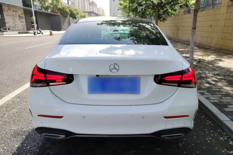 Used Mercedes-Benz A-Class 2022 Second Facelift A 200 L Sport Sedan Fashion Version Rear