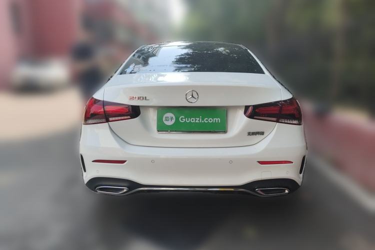 Used Mercedes-Benz A-Class 2022 Second Facelift A 200 L Sport Sedan Fashion Version Rear