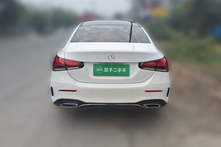 Used Mercedes-Benz A-Class 2022 Second Facelift A 200 L Sport Sedan Fashion Version Rear
