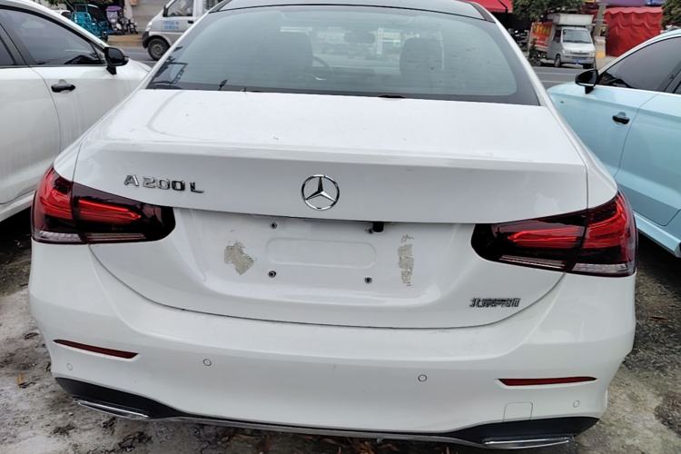 Used Mercedes-Benz A-Class 2022 Second Facelift A 200 L Sport Sedan Fashion Version Rear
