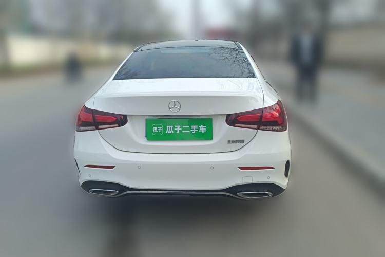Used Mercedes-Benz A-Class 2022 Second Facelift A 200 L Sport Sedan Fashion Version Rear