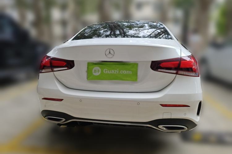 Used Mercedes-Benz A-Class 2022 Second Facelift A 200 L Sport Sedan Fashion Version Rear