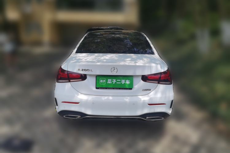 Used Mercedes-Benz A-Class 2022 Second Facelift A 200 L Sport Sedan Fashion Version Rear
