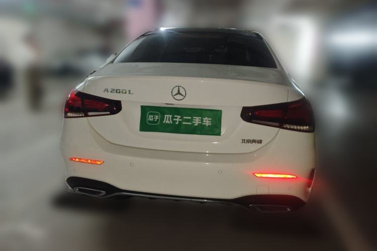 Used Mercedes-Benz A-Class 2022 Second Facelift A 200 L Sport Sedan Fashion Version Rear