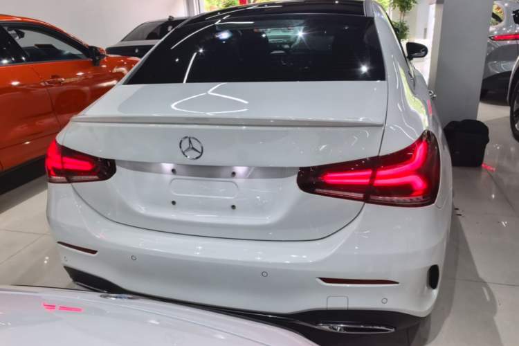 Used Mercedes-Benz A-Class 2022 Second Facelift A 200 L Sport Sedan Fashion Version Rear