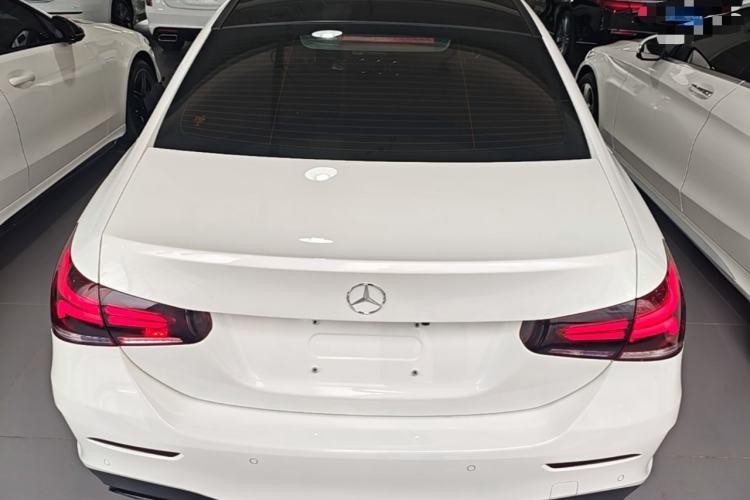 Used Mercedes-Benz A-Class 2022 Second Facelift A 200 L Sport Sedan Fashion Version Rear