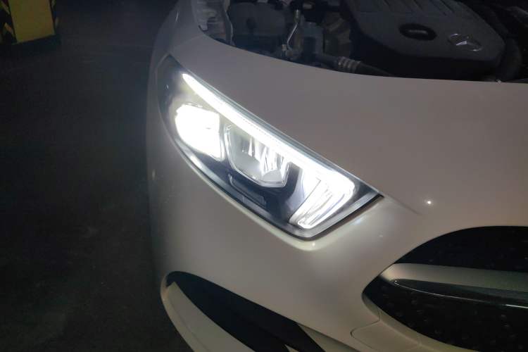 Used Mercedes-Benz A-Class 2022 A 200 L Sport Sedan Dynamic Model Right Front Headlight