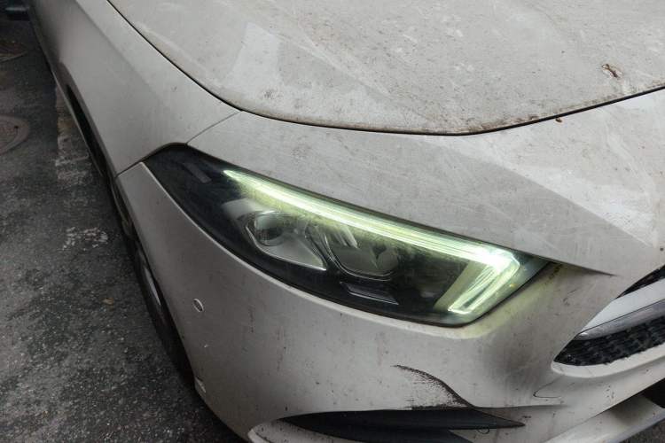 Used Mercedes-Benz A-Class 2022 Restyled A 200 L Sport Sedan Dynamic Version Right Front Headlight