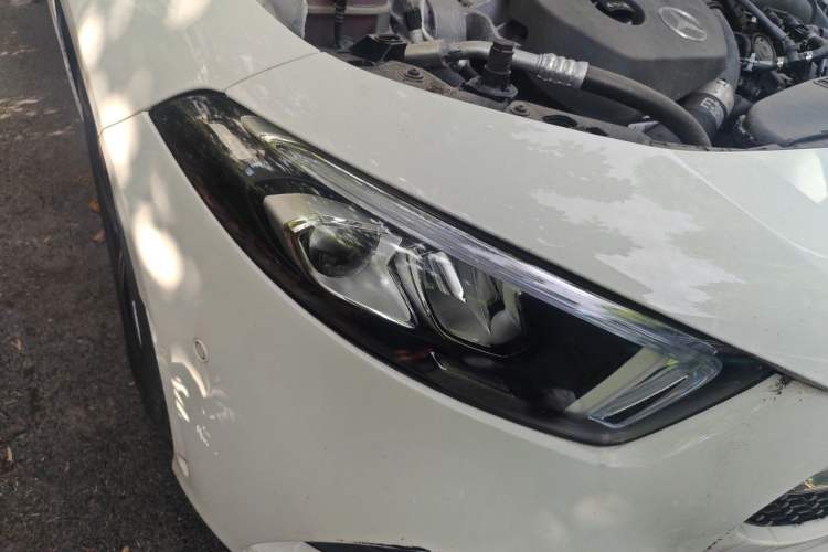 Used Mercedes-Benz A-Class 2022 Second Facelift A 200 L Sport Sedan Fashion Version Right Front Headlight