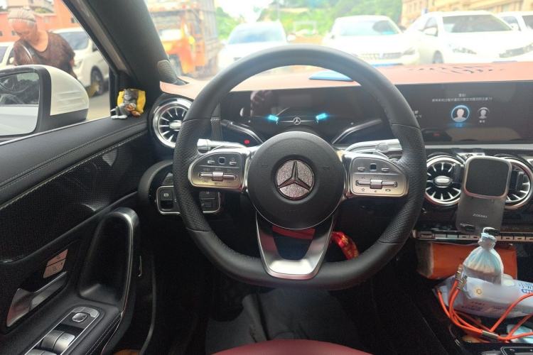 Used Mercedes-Benz A-Class 2022 Restyled A 200 L Sport Sedan Fashion Version Steering Wheel