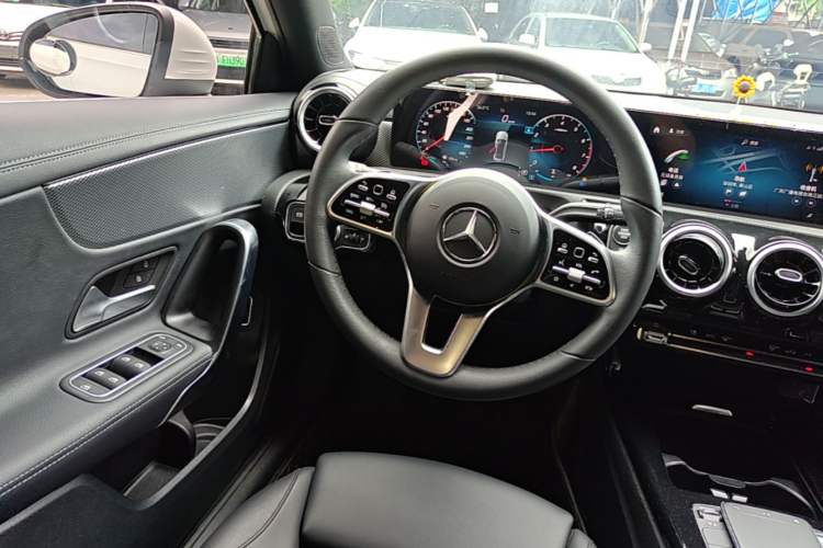 Used Mercedes-Benz A-Class 2022 Restyled A 180 L Sport Sedan Steering Wheel