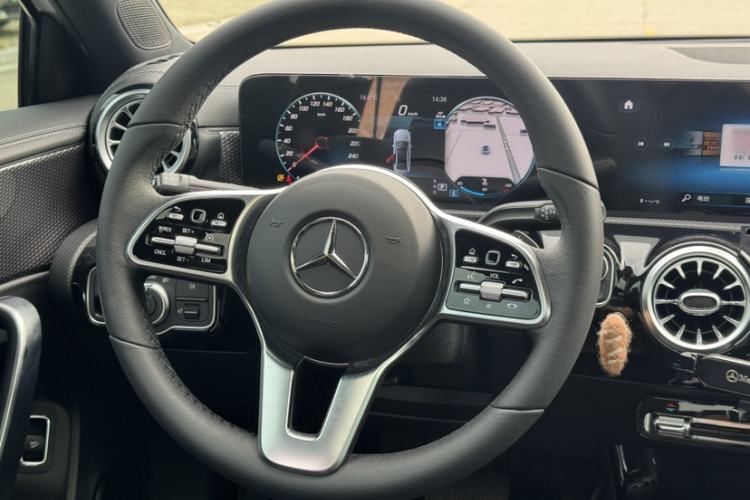 Used Mercedes-Benz A-Class 2022 Restyled A 200 L Sport Sedan Dynamic Version Steering Wheel