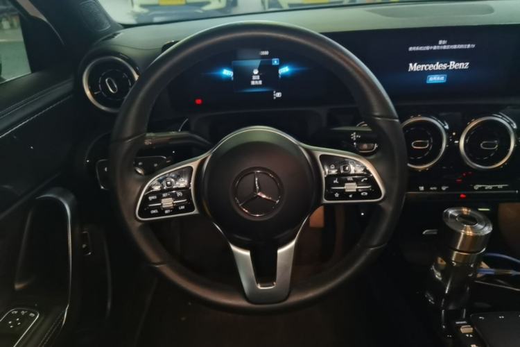 Used Mercedes-Benz A-Class 2022 Restyled A 200 L Sport Sedan Dynamic Version Steering Wheel