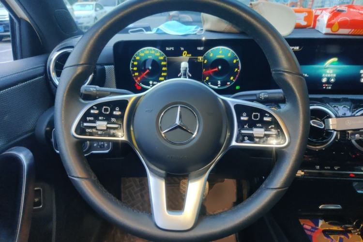 Used Mercedes-Benz A-Class 2022 A 180 L Sport Sedan Steering Wheel