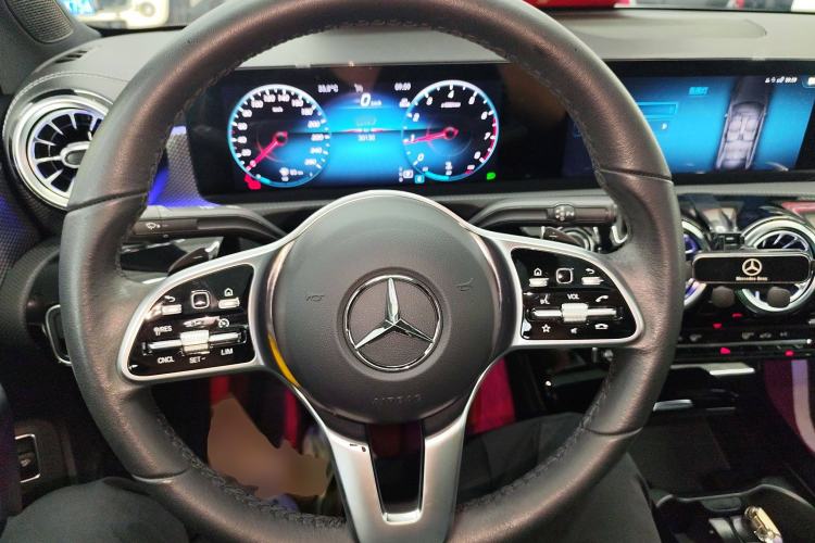 Used Mercedes-Benz A-Class 2022 Restyled A 180 L Sport Sedan Steering Wheel