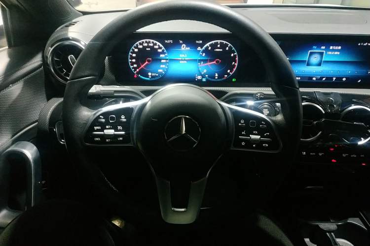 Used Mercedes-Benz A-Class 2022 Restyled A 180 L Sport Sedan Steering Wheel