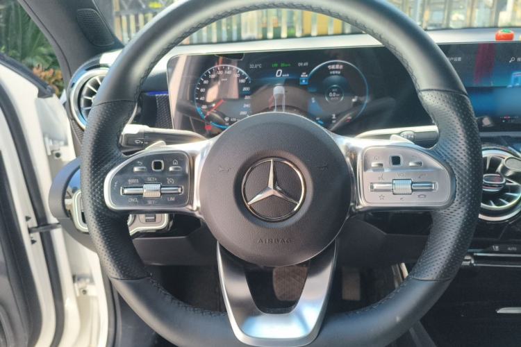 Used Mercedes-Benz A-Class 2022 Restyled A 200 L Sport Sedan Dynamic Version Steering Wheel
