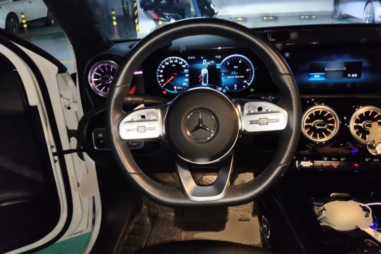 Used Mercedes-Benz A-Class 2022 Restyled A 200 L Sport Sedan Dynamic Version Steering Wheel