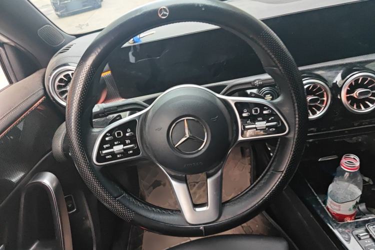 Used Mercedes-Benz A-Class 2022 Restyled A 200 L Sport Sedan Dynamic Version Steering Wheel