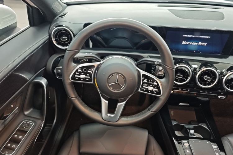 Used Mercedes-Benz A-Class 2022 Restyled A 200 L Sport Sedan Dynamic Version Steering Wheel